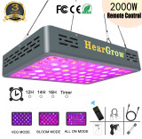 3000W LED Grow Light for Grow Tent Indoor Plants, COB Full Spectrum LED Plant Remote Control Grow Lamp with Dual Chip Daisy Chain for Seeding Veg and Bloom Greenhouse Growing,Actual Power 270W