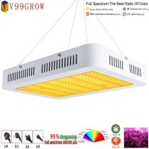 V99GROW 3000W 350LED Grow Light Full Spectrum for Indoor Plants Veg Flower Switch Lamp Panel UK Stock