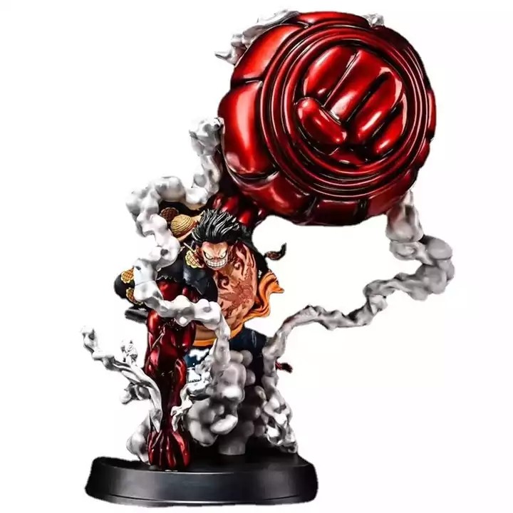 High quality Anime Action Figure One Pieces Fourth Gear Monkey D. Luffy Gear fourth Action Figure