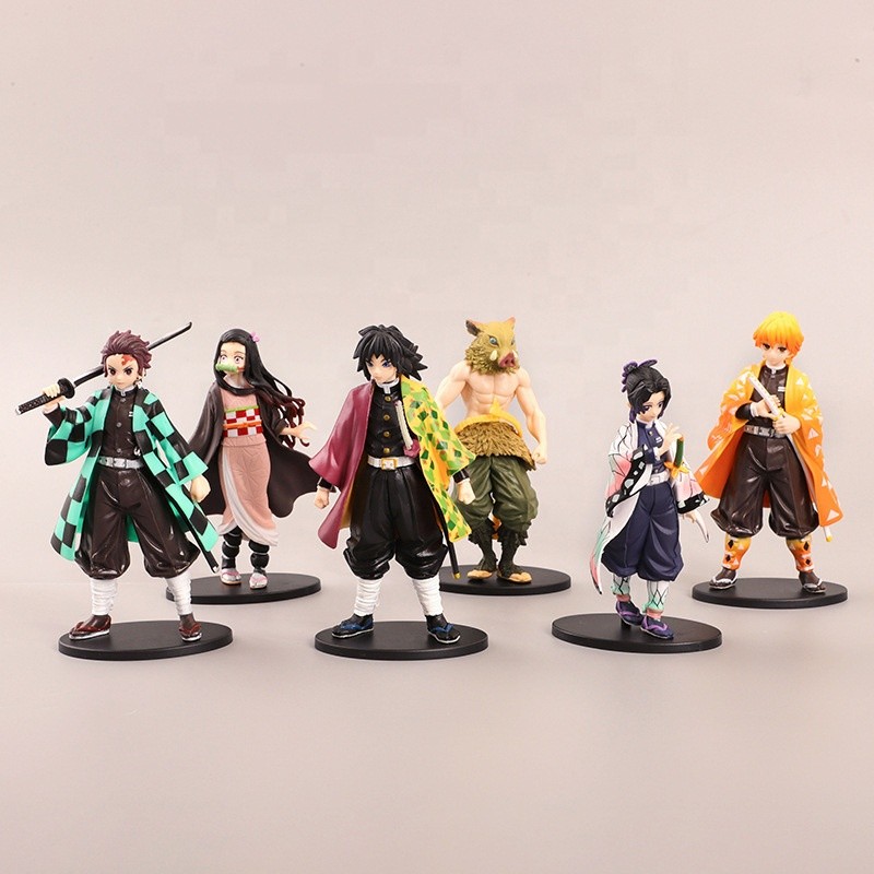 Hot-selling Anime Demon Slayer Character Model Decoration Collection Toy Blind Box Demon Slayer Action Figure