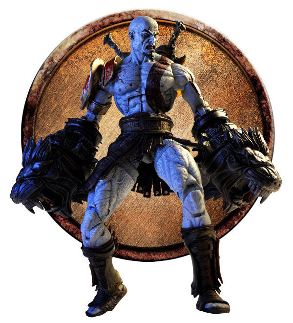 In-stock action  figures NECA 7  God of War 3 Ultimate Kratos figure