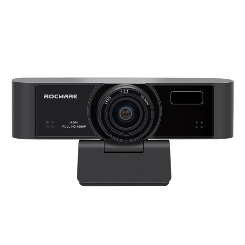 Rocware RC15 1080P Mini USB Webcam with 120° ultra wide FoV