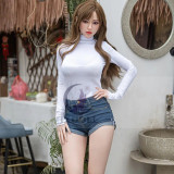 Custom 150 160cm 170cm Asian Silicone TPE Sex Doll Yuma