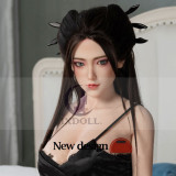 Custom 150 160cm 170cm Asian Silicone TPE Sex Doll Jisoo