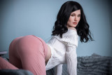 170cm D-cup Lily Full Silicone Doll with Ros Head