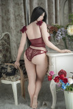 145cm F-cup M3 ROS Head Silicone+TPE Sex Doll
