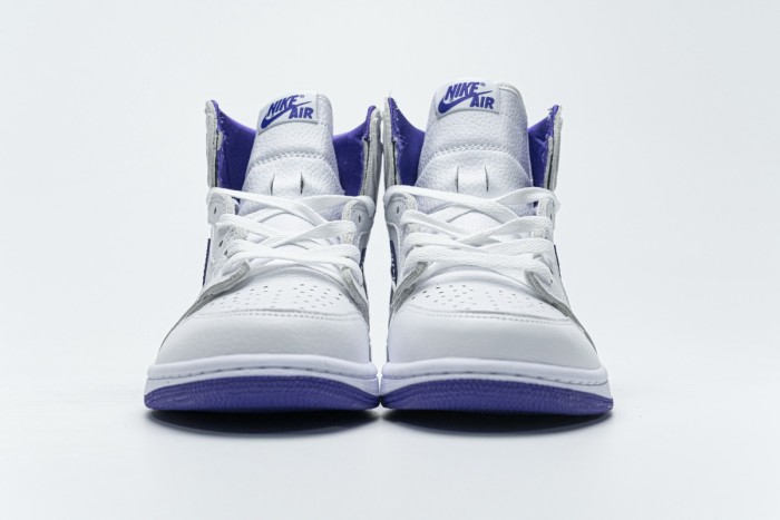 LJR Air Jordan 1 Retro High OG White Purple CD0461-151