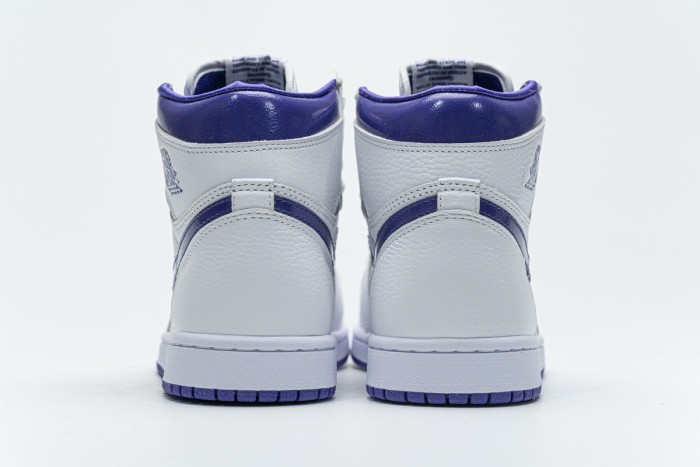 LJR Air Jordan 1 Retro High OG White Purple CD0461-151