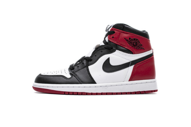 LJR Air Jordan 1 Retro Black Toe (2016) 555088-125