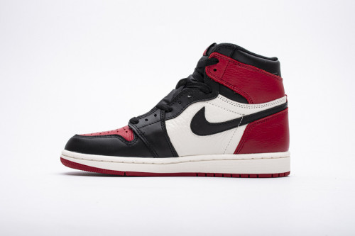 LJR Air Jordan 1 Retro High Bred Toe 555088-610