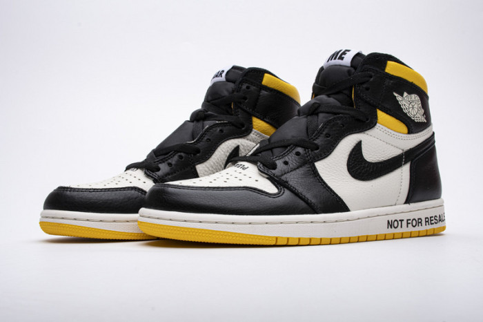 LJR Air Jordan 1 Retro High Not for Resale Varsity Maize 861428-107