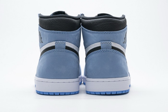 LJR Air Jordan 1 Retro High White University Blue Black 555088-134