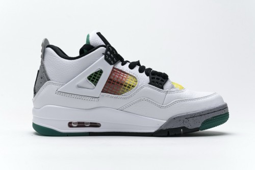 LJR Air Jordan 4 Retro Lucid Green Rasta (W) AQ9129-100