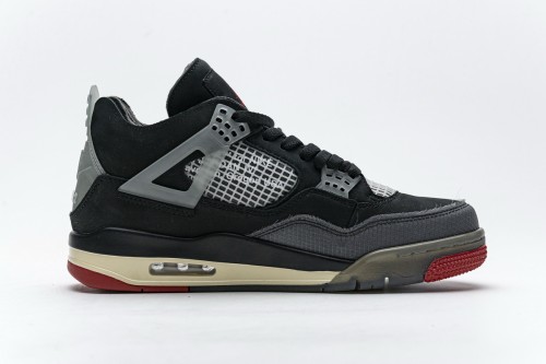 LJR Air Jordan 4 OFF White Bred CV9388-001