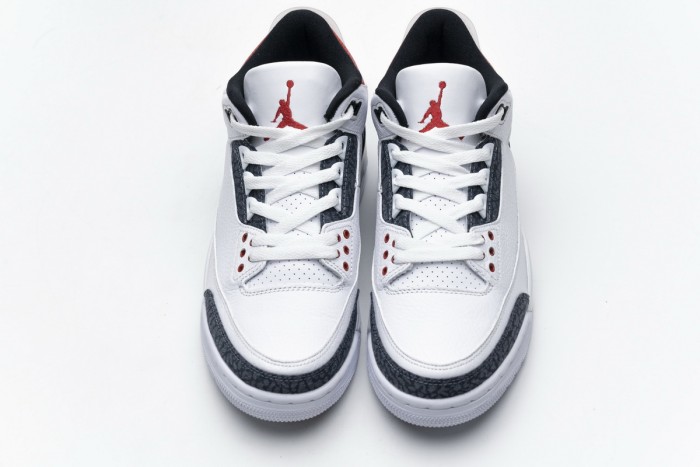 LJR Air Jordan 3 Retro SE Fire Red Denim (2020) CZ6431-100