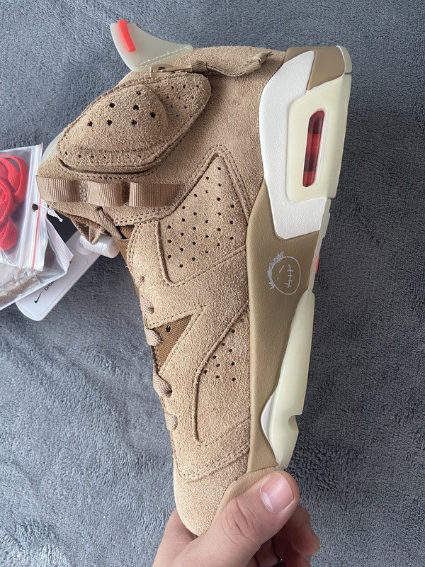 LJR Travis Scott x Air Jordan 6 British Khaki DH0690-200