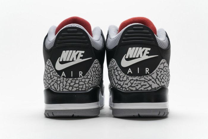 LJR Air Jordan 3 Retro Black Cement (2018)  854262-001