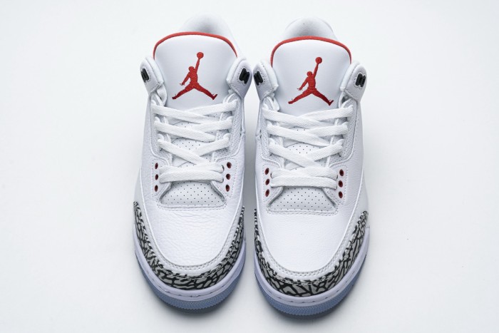 LJR Air Jordan 3 Retro Free Throw Line White Cement 923096-101