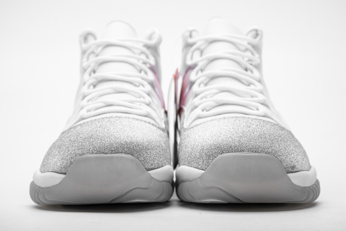 LJR Air Jordan 11 Retro White Metallic Silver (W) AR0715-100