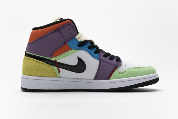 LJR Air Jordan 1 Mid SE Multi-Color (W) CW1140-100