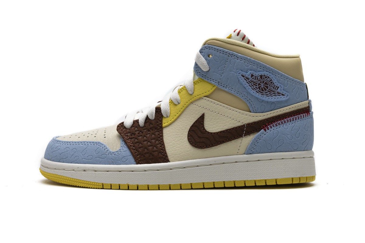 air jordan 1 mid fearless maison chateau rouge