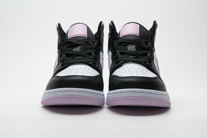 LJR Air Jordan 1 Mid (GS)  Arctic Pink  555112-103