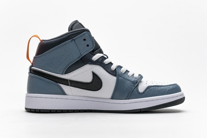 LJR Air Jordan 1 Mid Facetasm Blue Teal CU2802-100