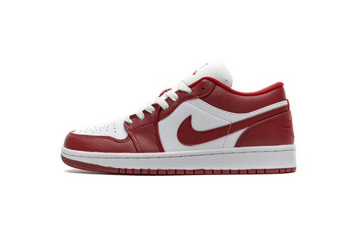 LJR Air Jordan 1 Low Gym Red White 553558-611