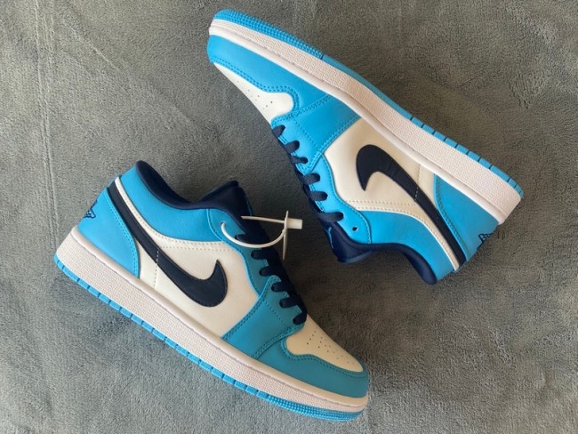 LJR Air Jordan 1 Low UNC 553558-144