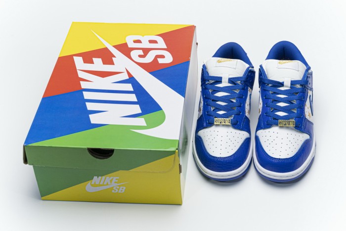 OG Nike SB Dunk Low Supreme Stars Hyper Royal (2021) DH3228-100