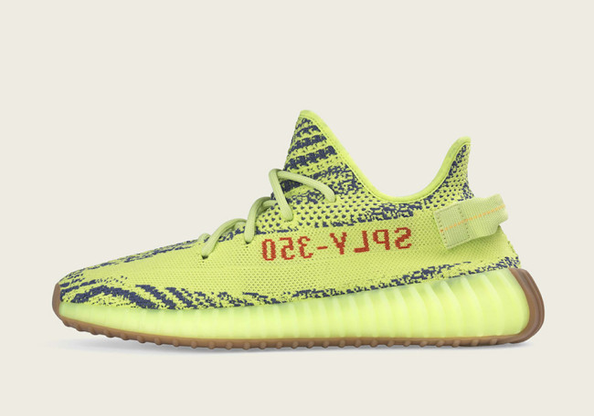 OG Yeezy Boost 350 V2 Semi Frozen Yellow B37572