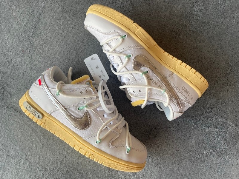 nike sb dunk off white the 50