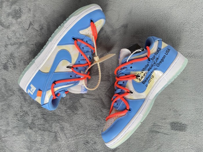 OG Off White x Futura x Dunk Low SB UNC DD0856-403 - Jdfoot.co