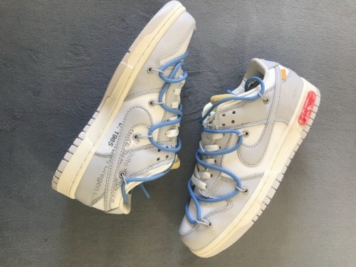 OG OFF WHITE x Nike Dunk SB Low The 50 NO.5 DM1602-112