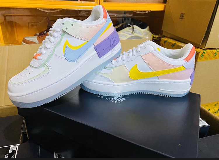 OG Nike Air Force 1 Shadow White Hydrogen Blue Purple (W) CW2630-141 -  Jdfoot.co