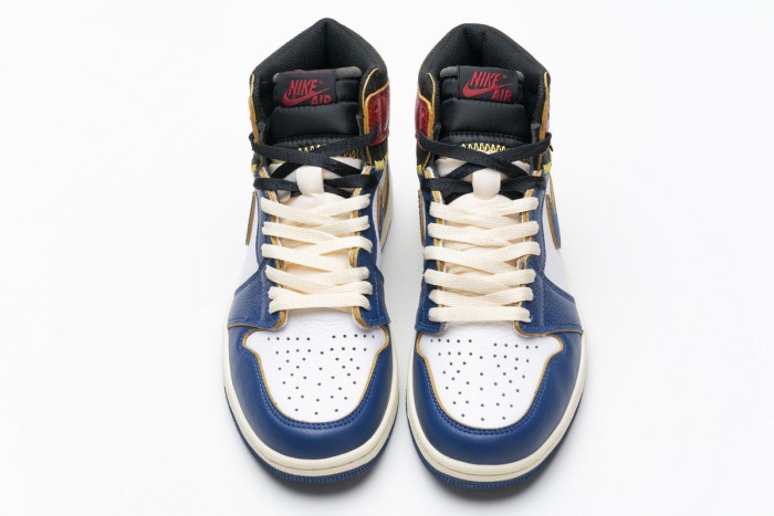 OG Air Jordan 1 Retro High Union Los Angeles Blue Toe BV1300-146