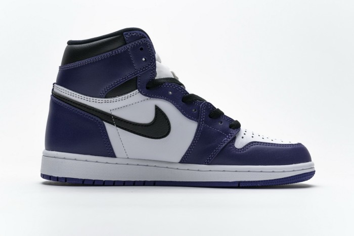 OG Air Jordan 1 Retro High Court Purple White 555088-500