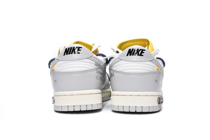 OG OFF WHITE x Nike Dunk SB Low The 50 NO.41 DM1602-105
