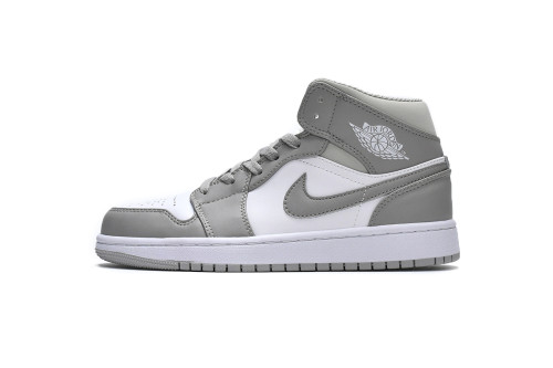 LJR Air Jordan 1 Mid Grey Fog 554724-082