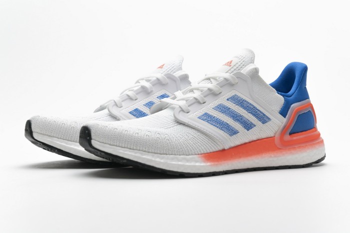 LJR Adidas Ultra Boost  20 White Blue FY3453