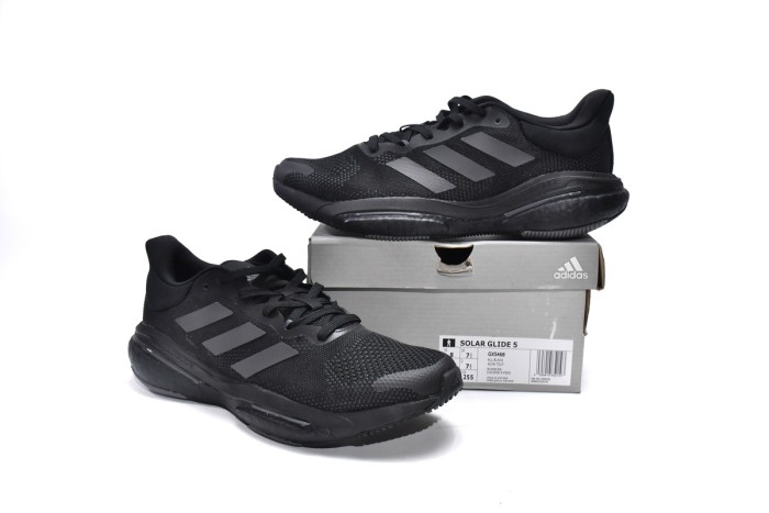 LJR adidas Ultra Boost Solar Glide 5 Black Carbon GX5468