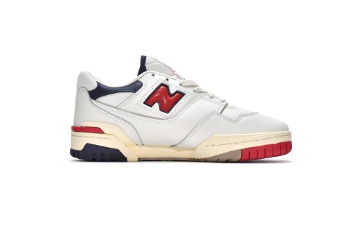 LJR Aimé Leon Dore x New Balance 550 White Red Navy BB550A3