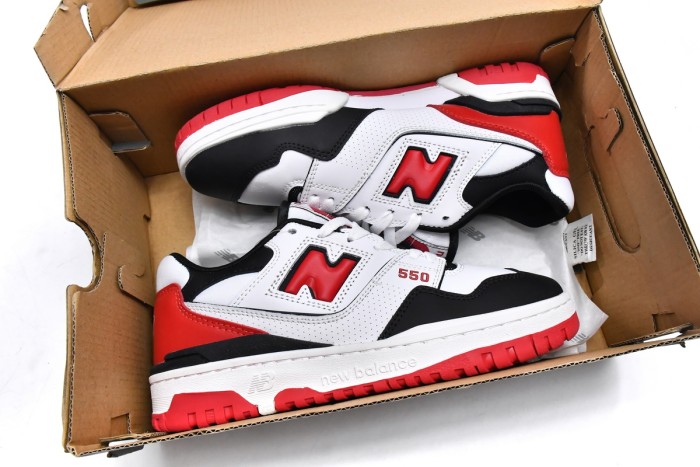 LJR New Balance 550 Shifted Sport Pack Team Red BB550HR1