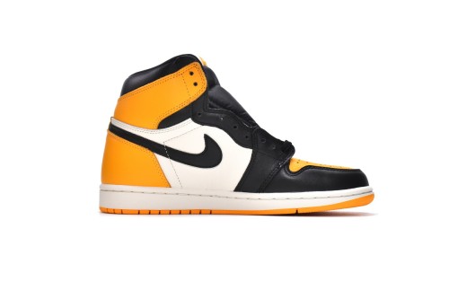 LJR Air Jordan 1 High OG Yellow Toe 555088-711