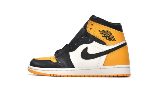 LJR Air Jordan 1 High OG Yellow Toe 555088-711