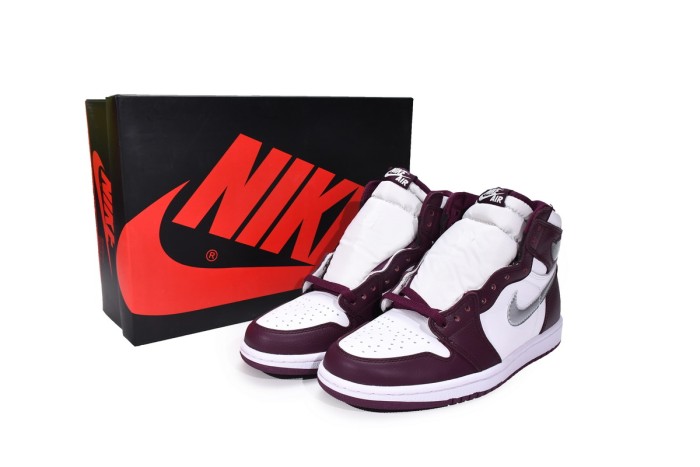 LJR Air Jordan 1 High OG Bordeaux 555088-611