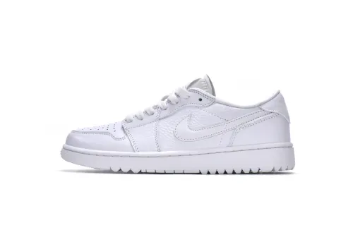 LJR Air Jordan 1 Low Golf Triple White DD9315-101