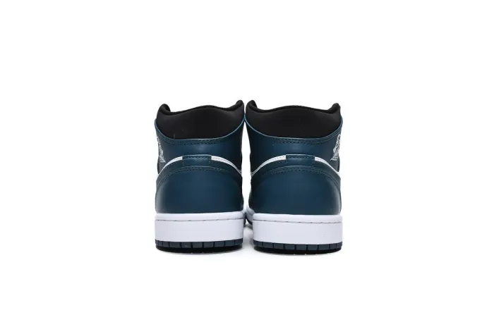 LJR Air Jordan 1 Mid Dark Teal 554724-411