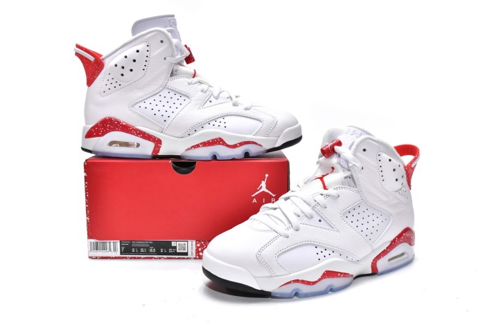 LJR Air Jordan 6 Red Oreo CT8529-162