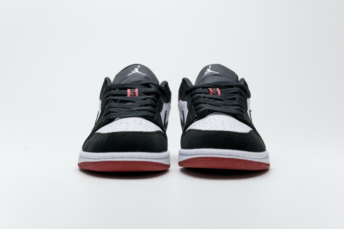 LJR Air Jordan 1 Low Black Toe 553560-116